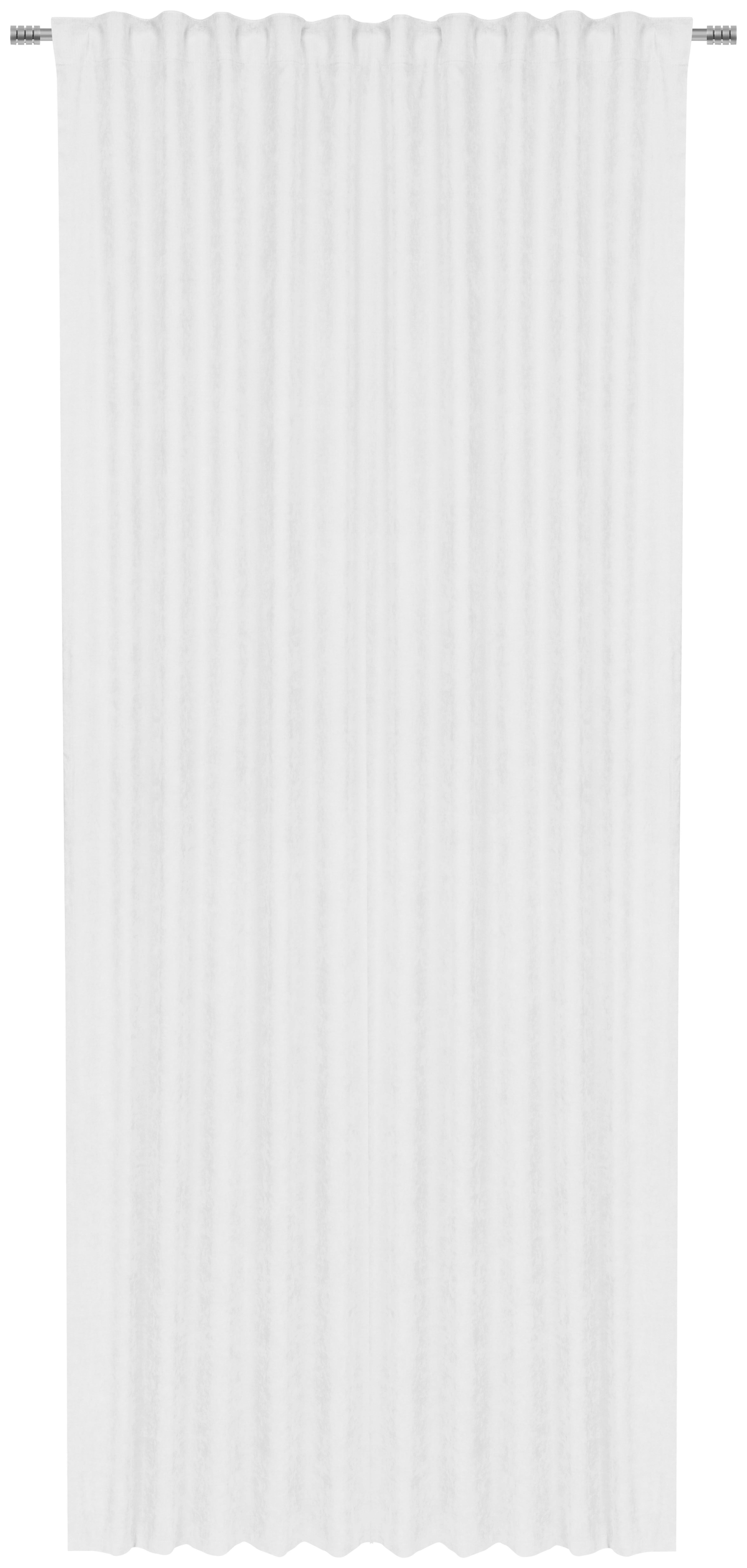 FERTIGVORHANG Harmony blickdicht 140/245 cm   - Weiß, Basics, Textil (140/245cm) - Esposa