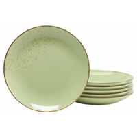 SPEISETELLERSET 27 cm  - Grün, Trend, Keramik (27cm) - Creatable