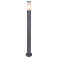 AUSSENLEUCHTE - Anthrazit/Opal, Basics, Kunststoff/Metall (12,7/110cm) - Globo