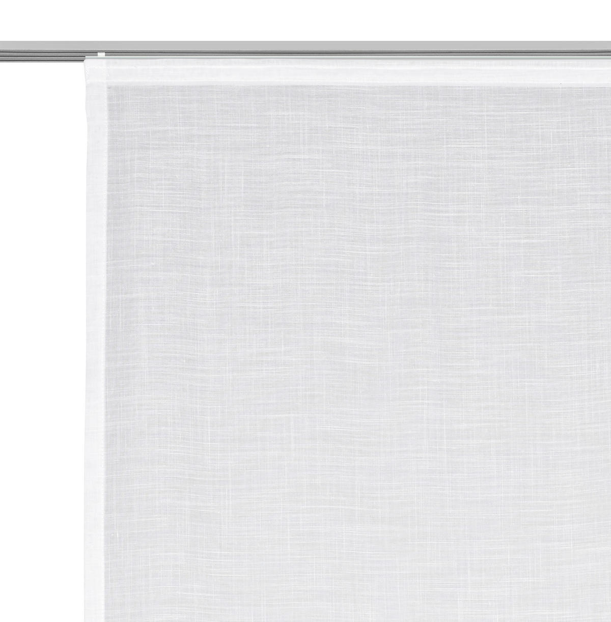 PANELNA ZAVESA   60/255 cm   - bela, Design, tekstil (60/255cm) - Novel