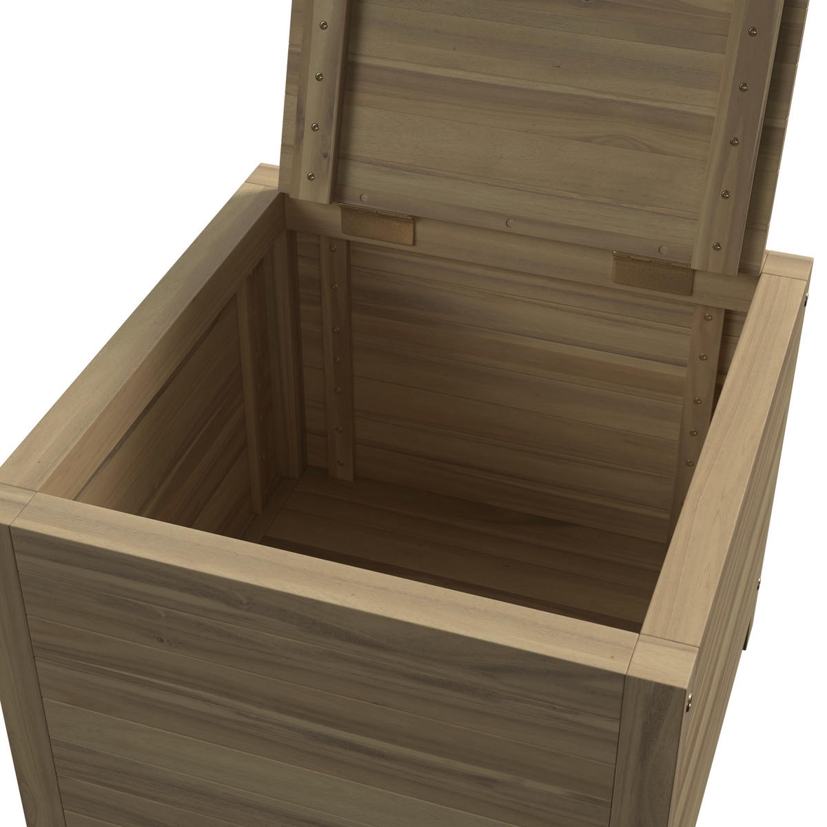 GARTENHOCKER in  - Akaziefarben, ROMANTIK / LANDHAUS, Holz (55/45/55cm) - Ambia Garden