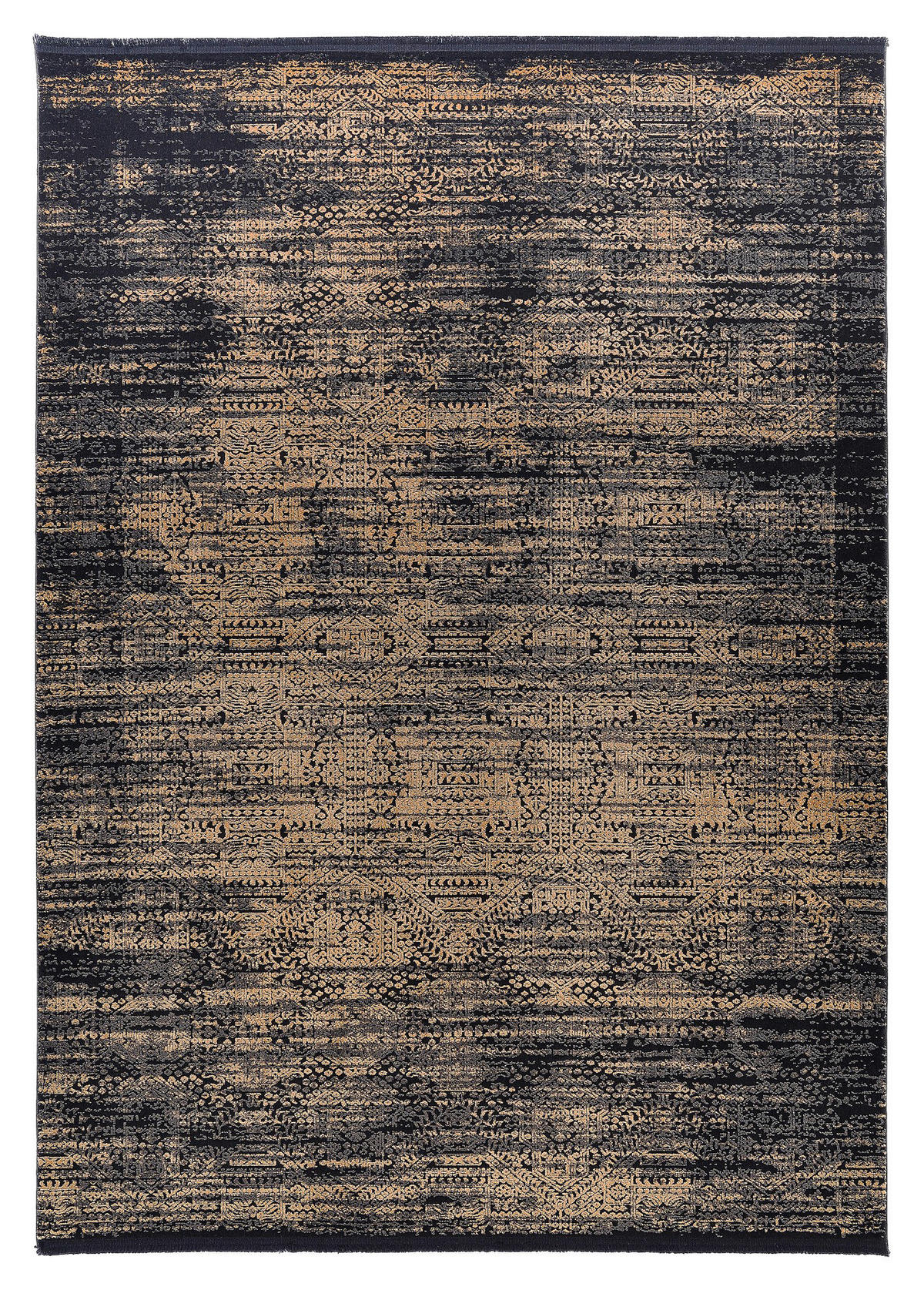 WEBTEPPICH 65/130 cm Rio Goldfarben  - Goldfarben, Design, Textil (65/130cm) - Dieter Knoll
