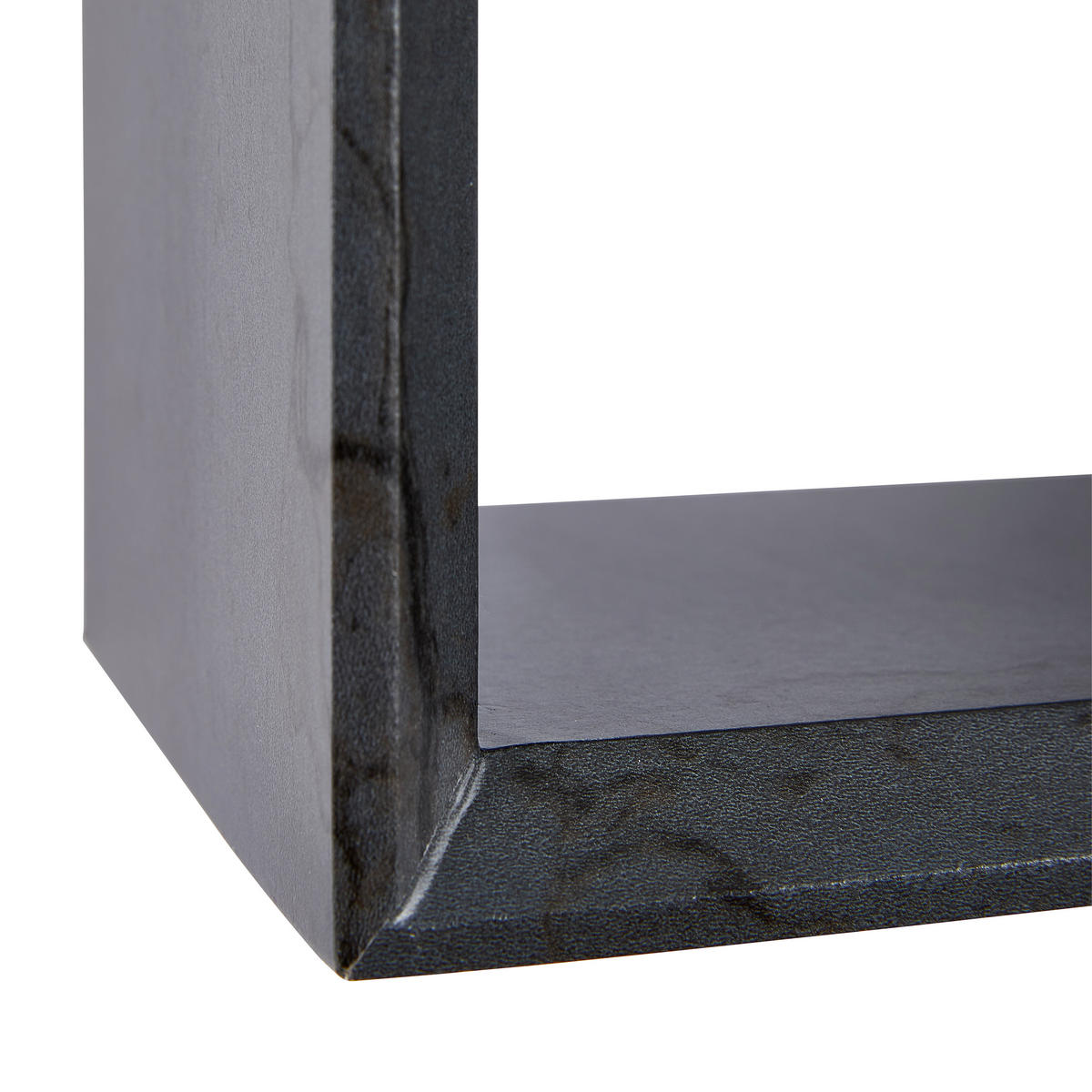 SET STENSKIH REGALOV - hrast wotan/antracit, Basics, leseni material (20-28/20-28/11,8cm) - Carryhome