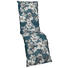 RELAXSESSELAUFLAGE Blume - Petrol/Weiß, Basics, Textil (50/170/6cm) RELAXSESSELAUFLAGE Blume - Petrol/Weiß, Basics, Textil (50/170/6cm)