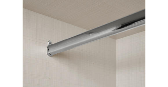 SCHWEBETÜRENSCHRANK in Grau - Schwarz/Grau, Holzwerkstoff/Metall (249/222/68cm) - Moderano