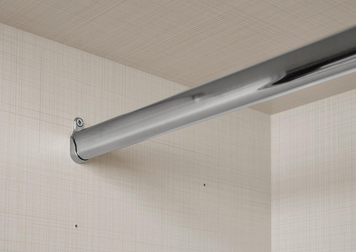SCHWEBETÜRENSCHRANK in Grau  - Schwarz/Grau, Holzwerkstoff/Metall (249/222/68cm) - Moderano