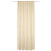 FERTIGVORHANG  blickdicht  135/145 cm   - Creme, Basics, Textil (135/145cm)