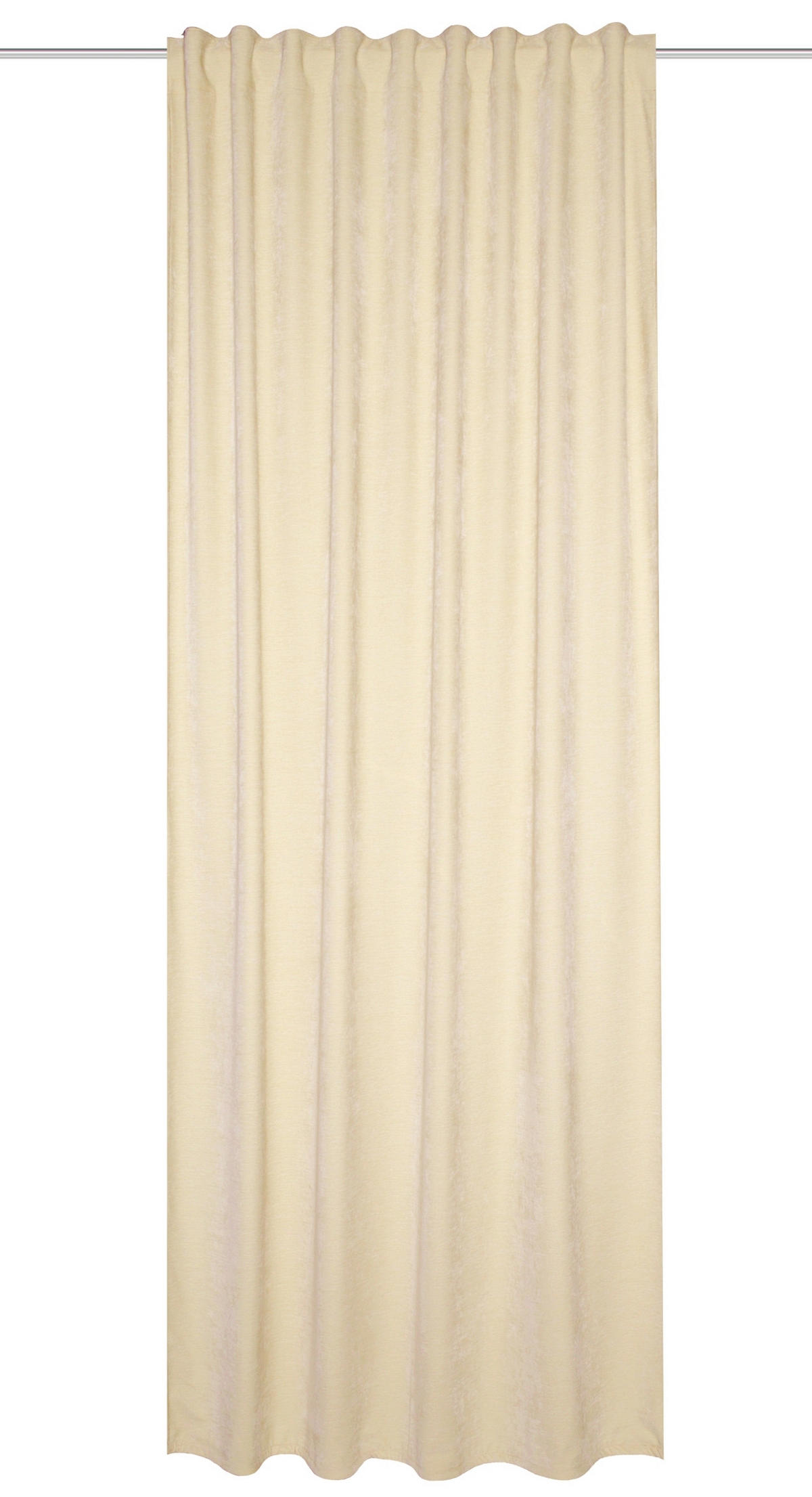 FERTIGVORHANG blickdicht  - Creme, Basics, Textil (135/245cm) - Schmidt W. Gmbh