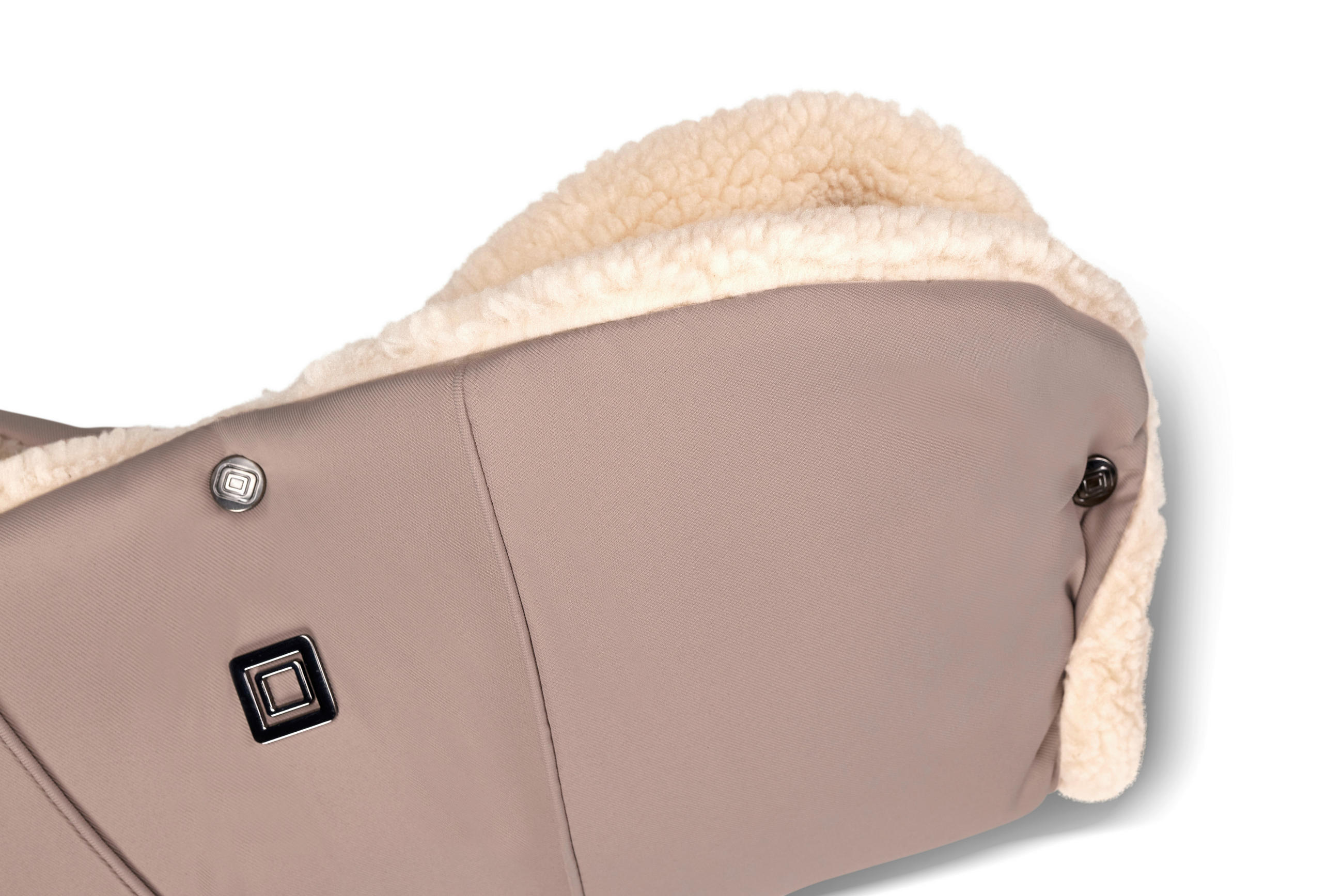 MUFF Handmuff  - Sandfarben, Basics, Textil (51/7/24cm) - Moon