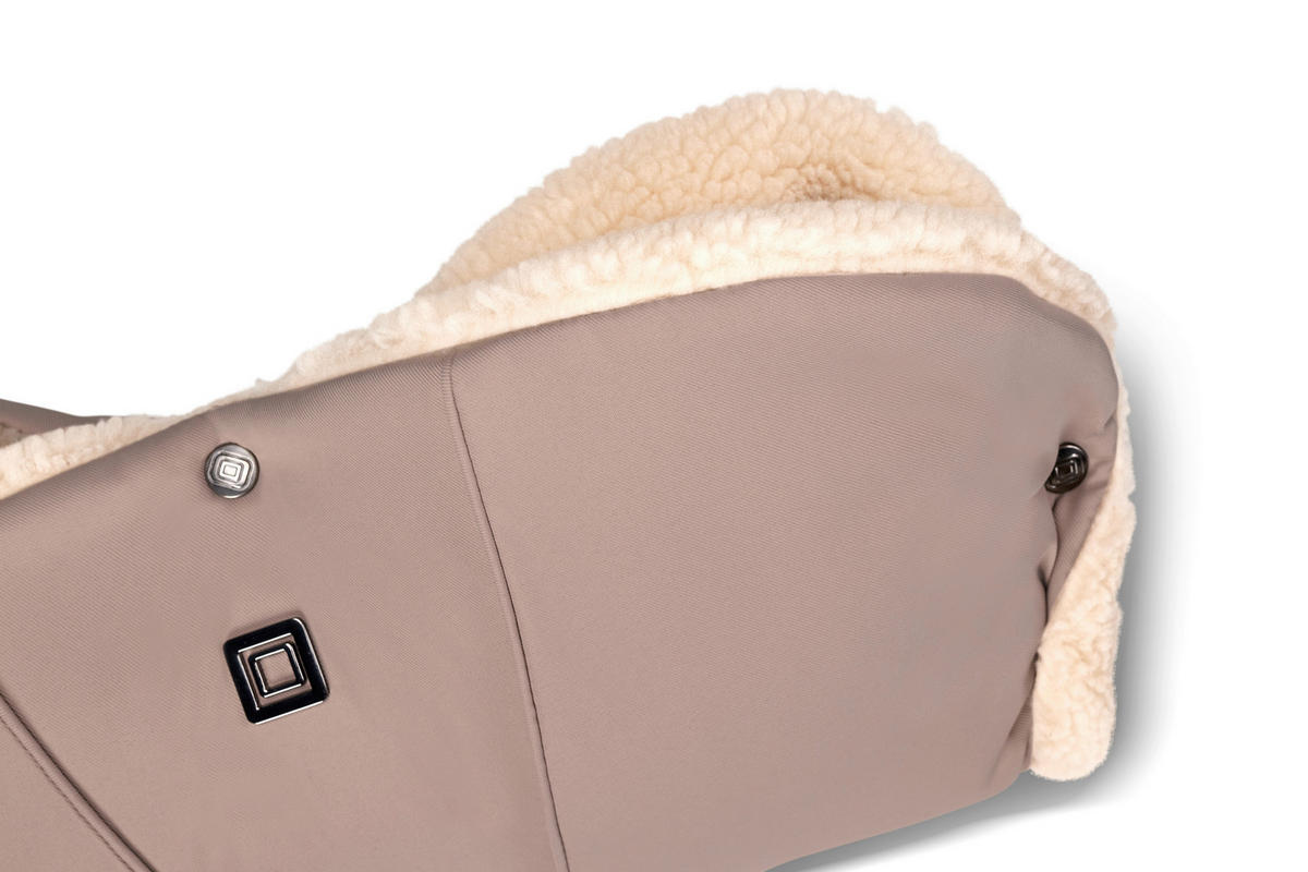 MUFF Handmuff  - Sandfarben, Basics, Textil (51/7/24cm) - Moon