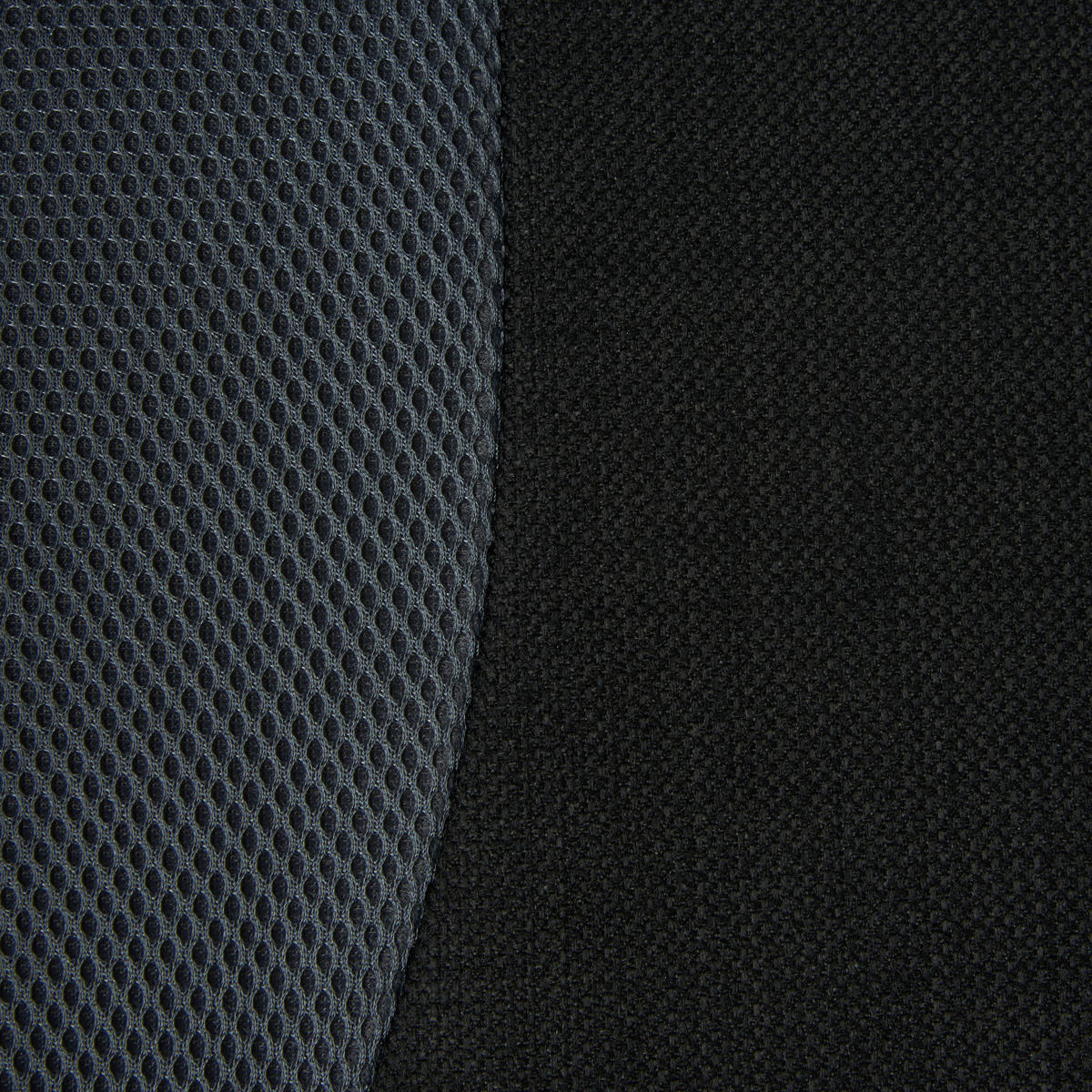 DREHSTUHL Netzbespannung, Webstoff Grau, Schwarz  - Schwarz/Grau, Design, Kunststoff/Textil (61/118-128/64cm) - MID.YOU