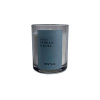 DUFTKERZE SELESA  - Grau, Trend, Glas (6/8cm) - Blomus