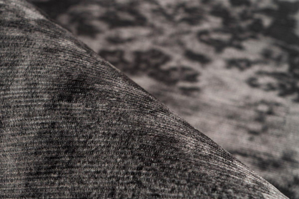 FLACHWEBETEPPICH 140/200 cm Vintage 8403 Grau Grau  - Grau, KONVENTIONELL, Textil (140/200cm)
