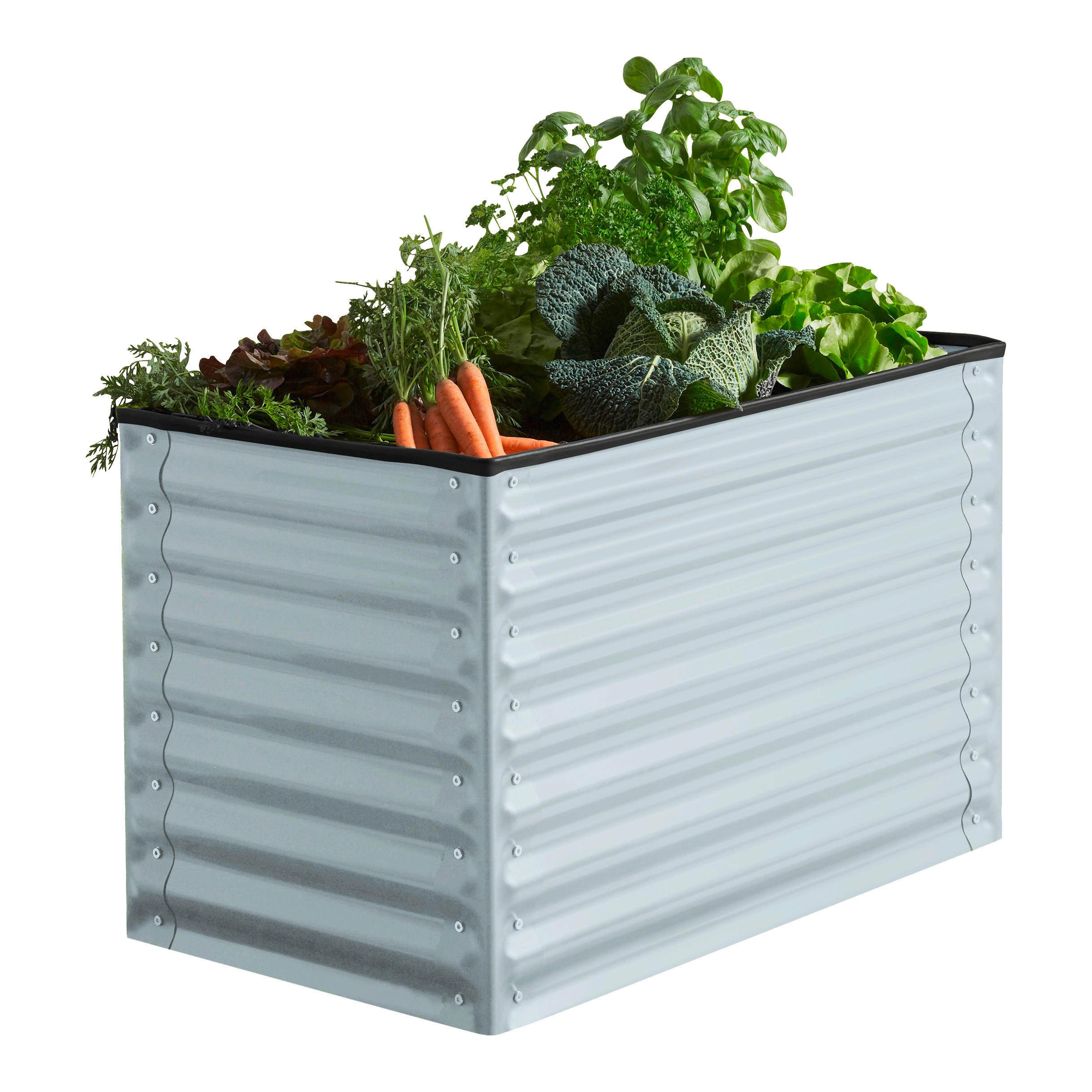HOCHBEET  - Anthrazit, Basics, Metall (100/60/60cm)