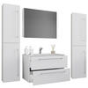 BADEZIMMER  in 147 cm  - Weiss/Grau, Modern, Keramik/Holzwerkstoff (147cm) - MID.YOU