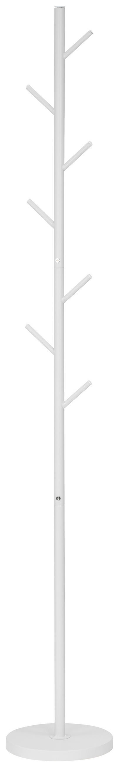 KLEIDERSTÄNDER in Weiß 28/176/28 cm   - Weiß, MODERN, Metall (28/176/28cm) - PBJ