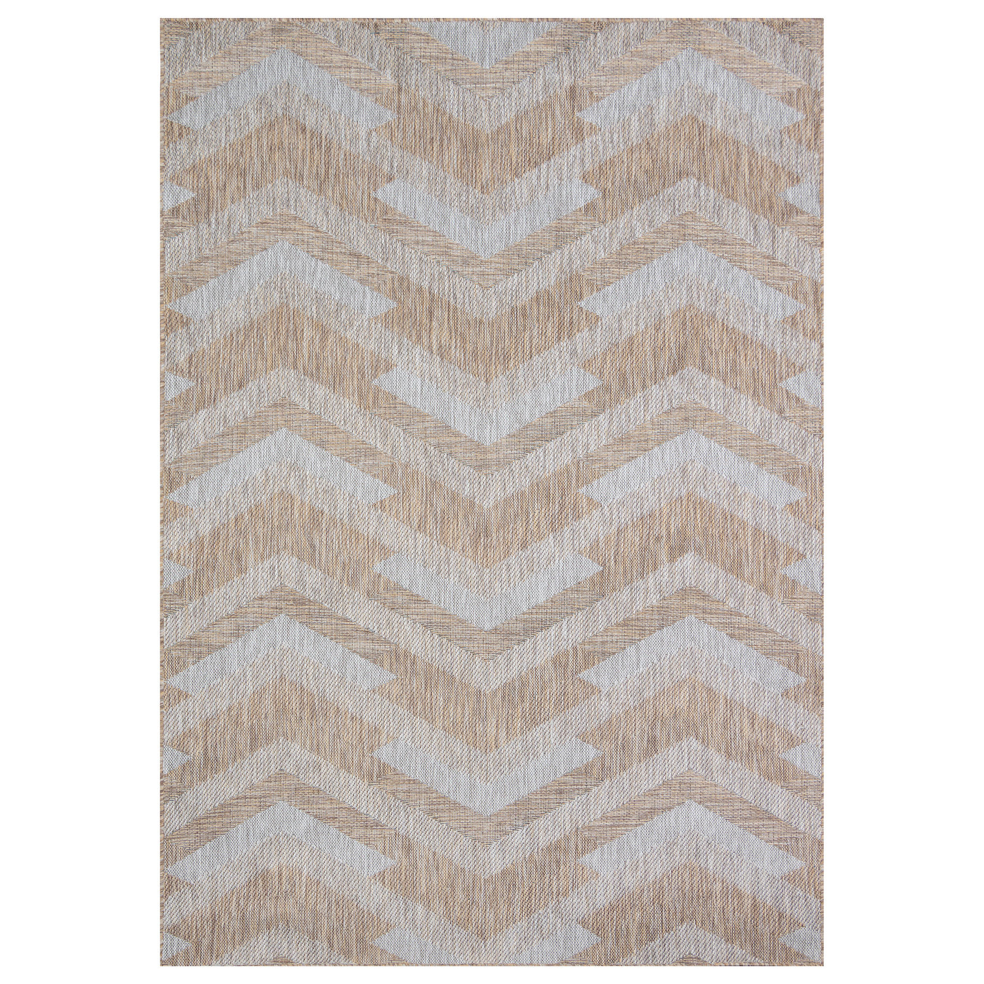 TEPIH ZA UNUTAR./VANJ. UPORAB 120/170 cm   smeđa, siva  Melissa  - siva/smeđa, Konvencionalno, tekstil (120/170cm)