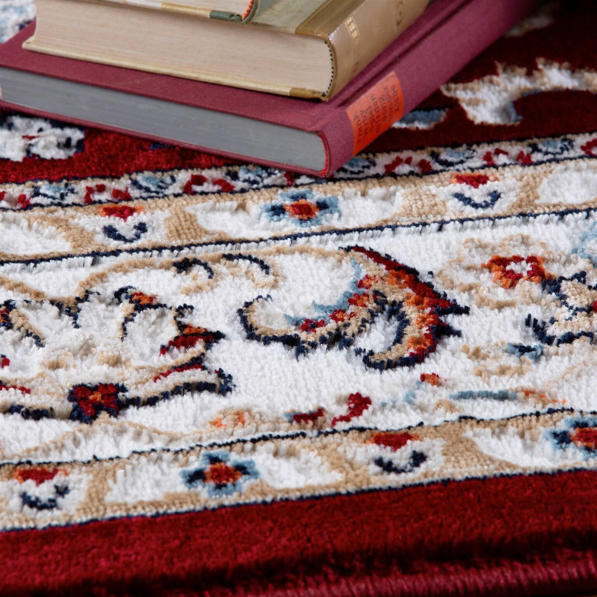 FLACHWEBETEPPICH 120/170 cm Rot rechteckig  - Rot, Basics, Textil (120/170cm) - Kayoom