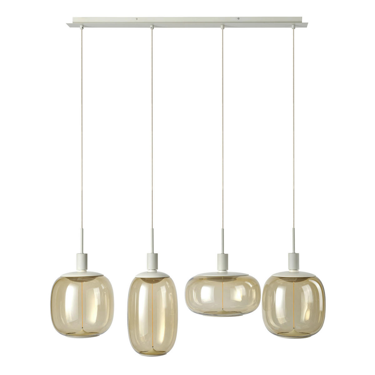 ohne Gläser 95/10/220 cm  - Beige, Basics, Metall (95/10/220cm) - Osram