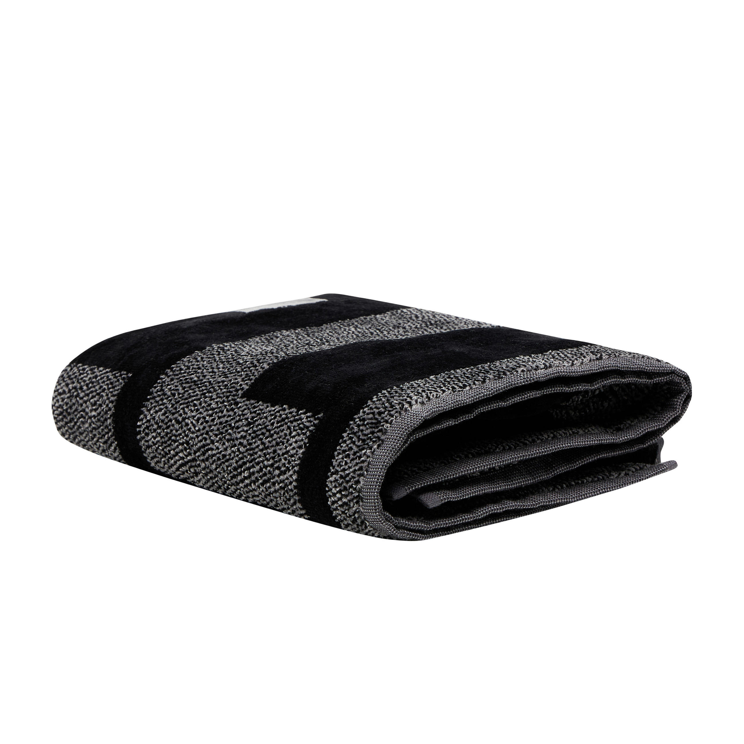 HANDTUCH SMILE Schwarz  - Schwarz, Basics, Textil (60/100cm) - Diesel