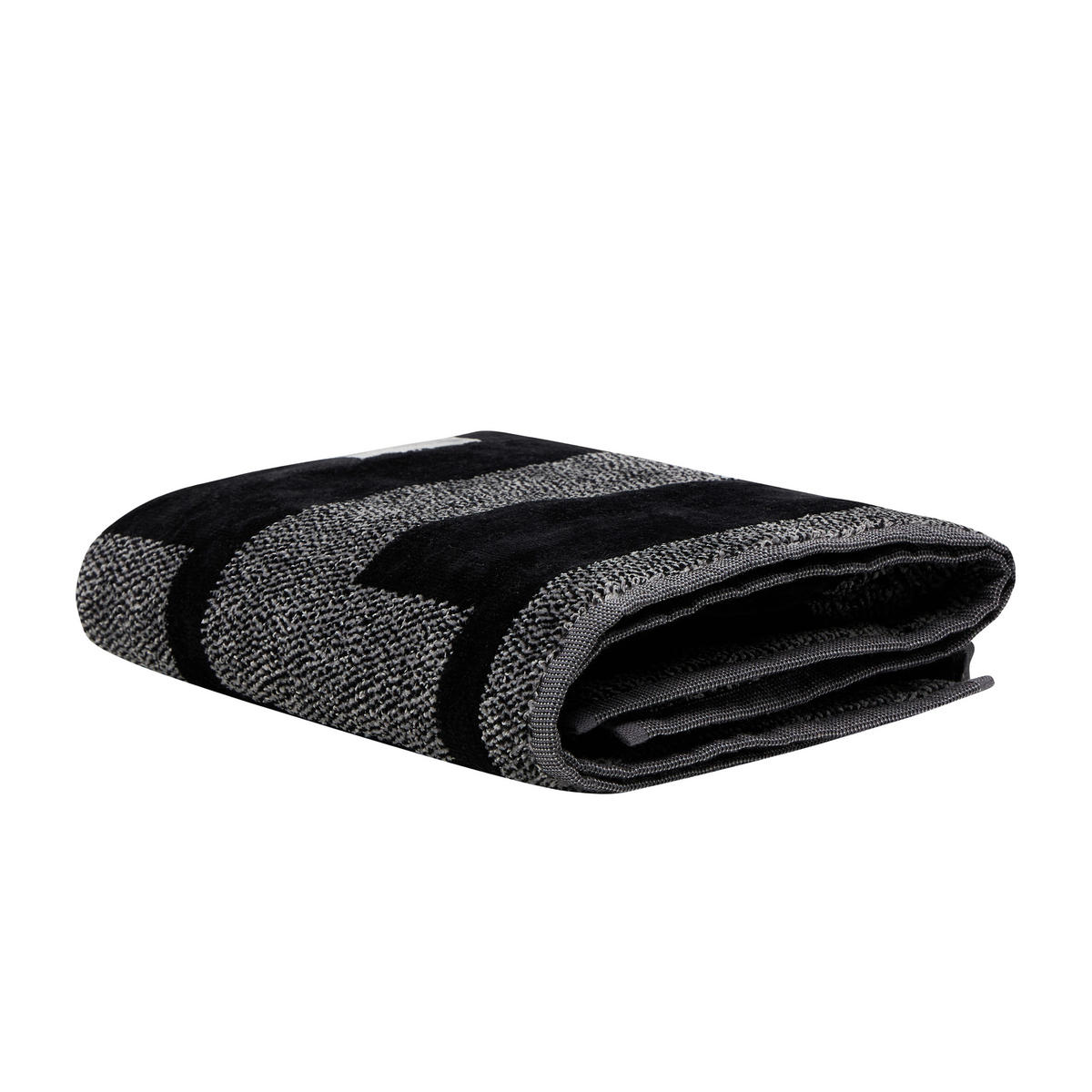 HANDTUCH SMILE Schwarz  - Schwarz, Basics, Textil (60/100cm) - Diesel