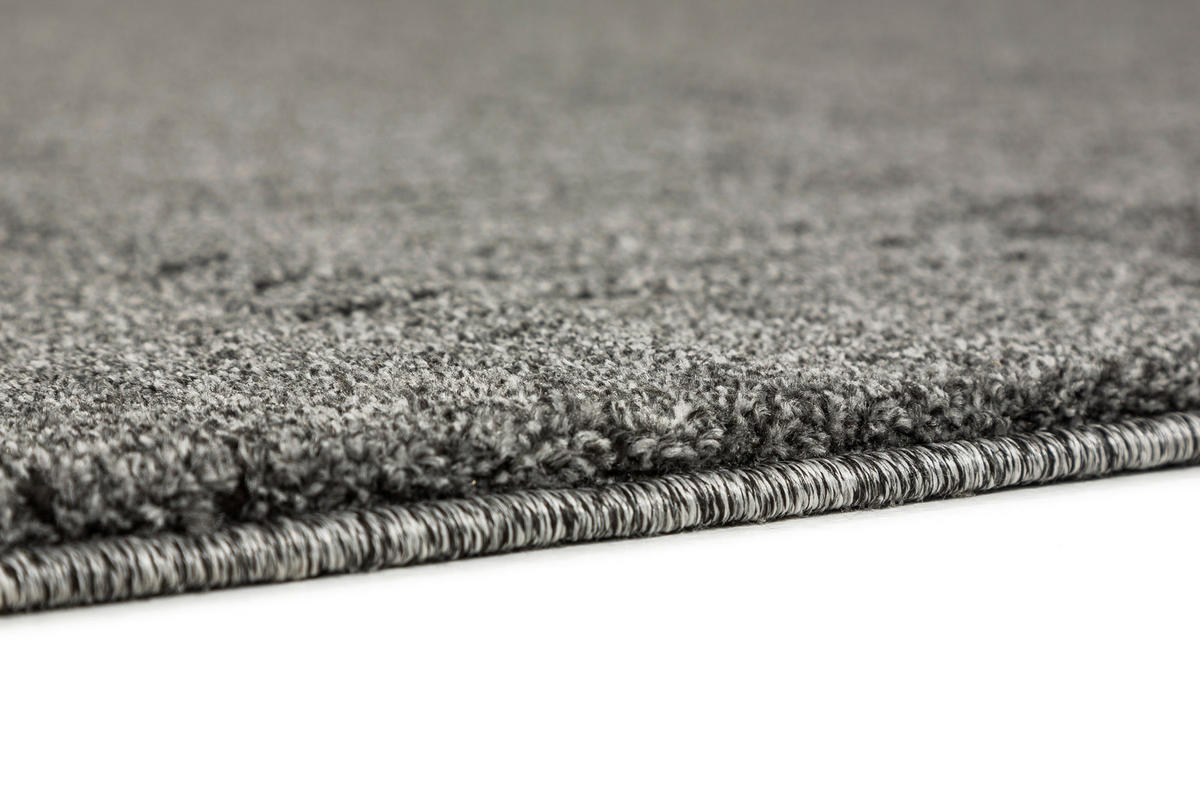 WEBTEPPICH 80/150 cm Pure Design Anthrazit  - Anthrazit, Basics, Textil (80/150cm) - Schöner Wohnen