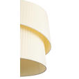 HÄNGELEUCHTE 40/140 cm  - Creme, Trend, Textil/Metall (40/140cm) - Novel