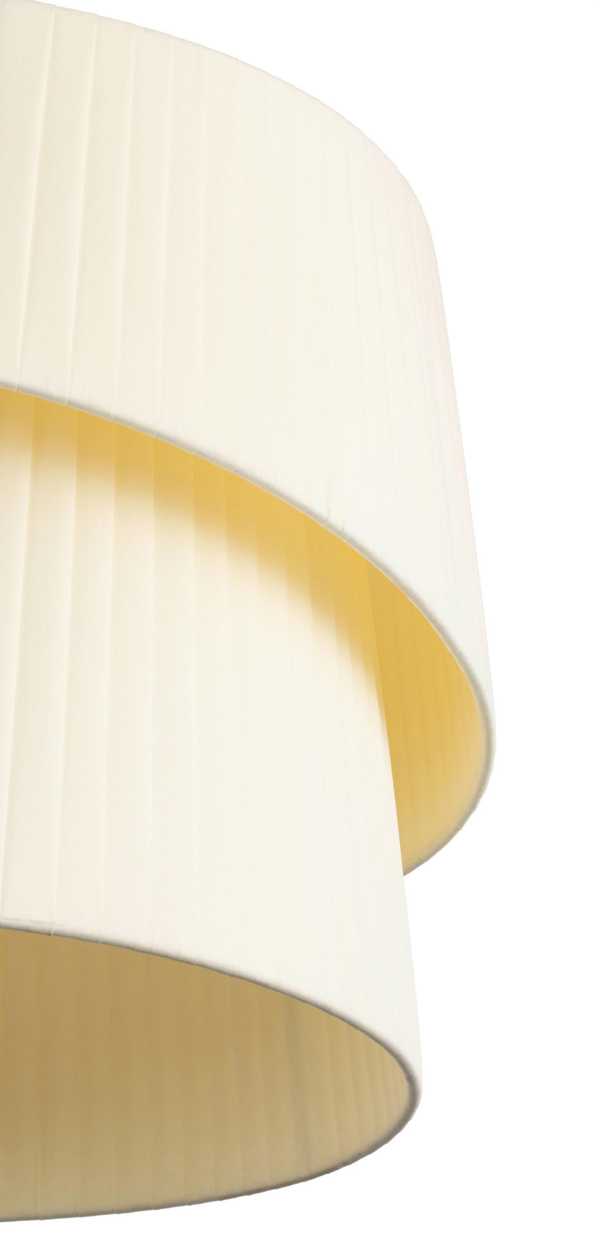 HÄNGELEUCHTE 40/140 cm  - Creme, Trend, Textil/Metall (40/140cm) - Novel