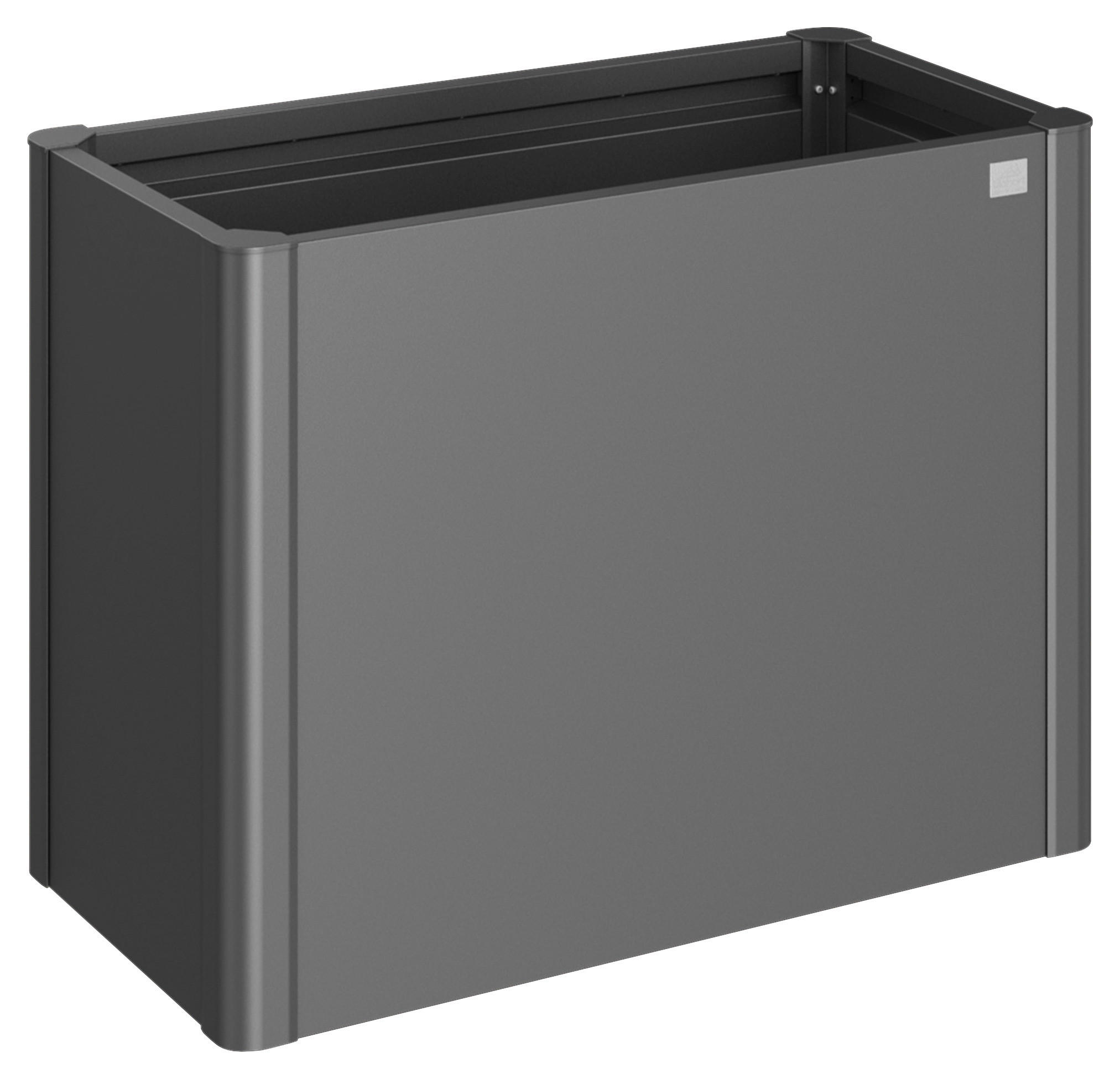 HOCHBEET Belvedere  - Dunkelgrau, Basics, Metall (102/77/53cm) - Biohort