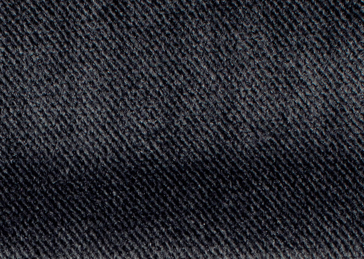 SCHLAFSOFA  mit Liegefunktion, Rücken echt Velours Anthrazit  - Anthrazit/Schwarz, KONVENTIONELL, Textil/Metall (200/98/90cm) - Carryhome