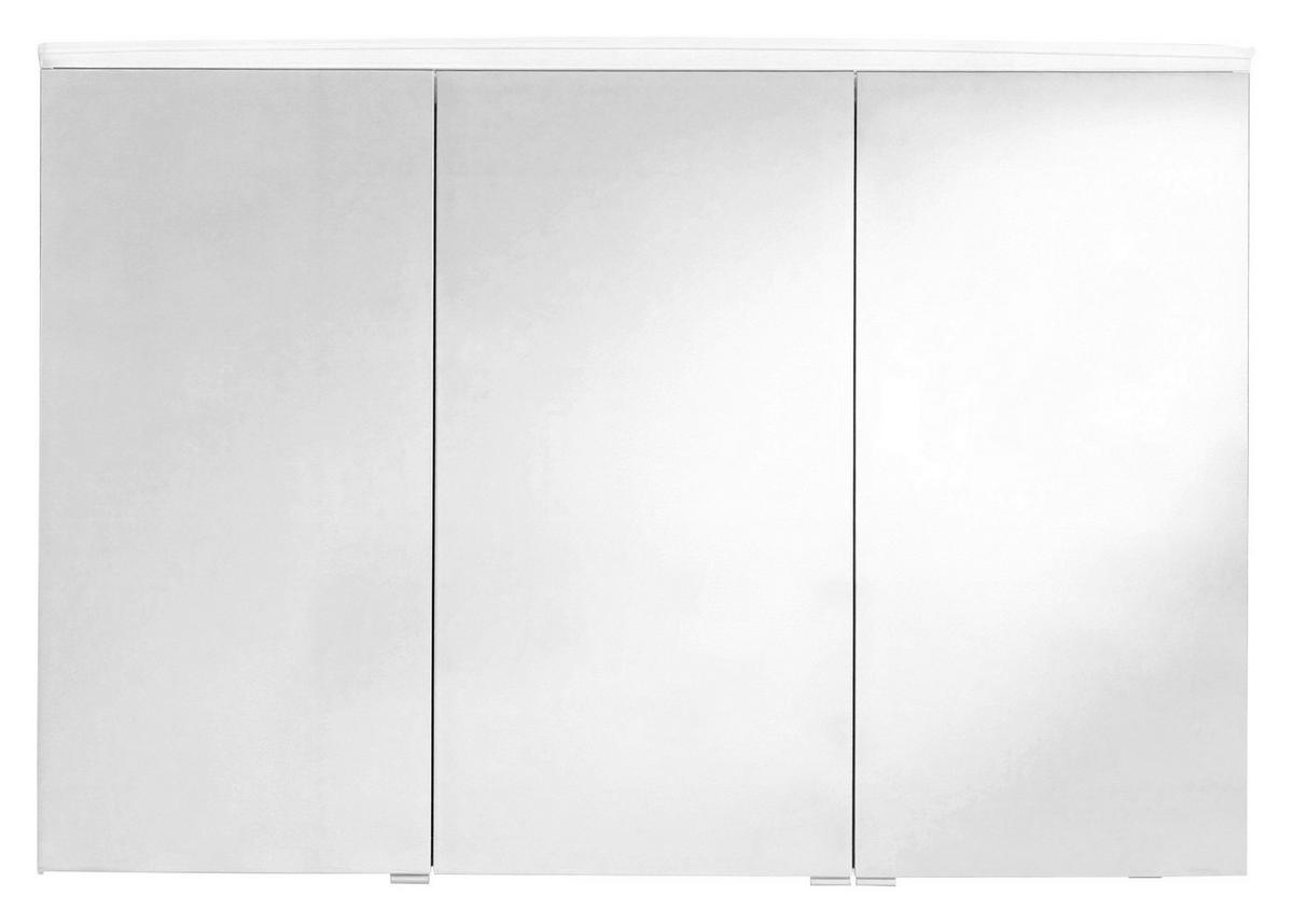 SPIEGELSCHRANK 120/80/15 cm  - Chromfarben/Kaschmir, Design, Glas/Holzwerkstoff (120/80/15cm) - Dieter Knoll