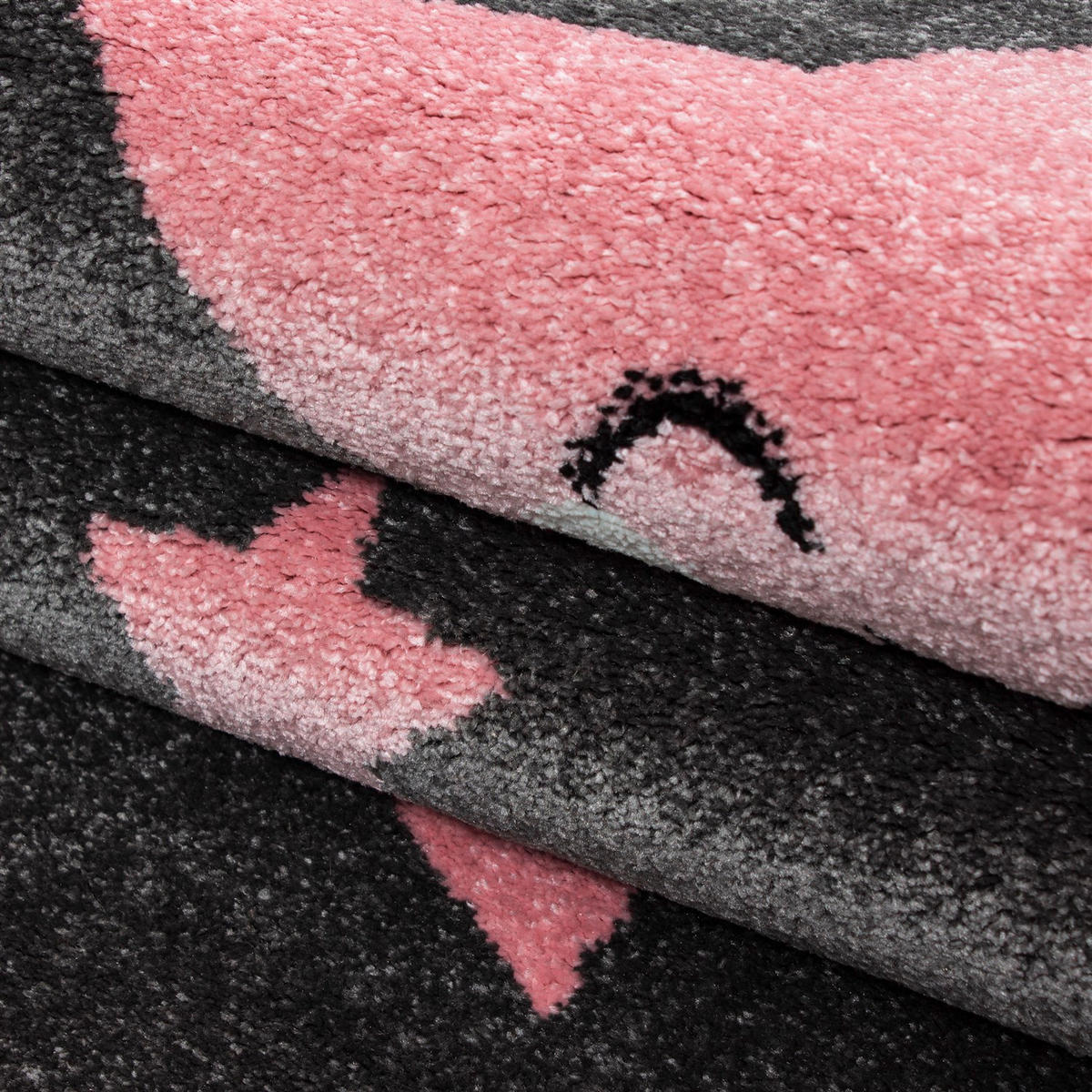 BARNMATTA 200/290 cm Kids  - pink, Trend, textil (200/290cm) - Ben'n'jen
