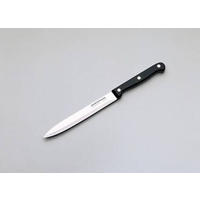 NOŽ ZA ŠUNKU          15 cm    čelik - boje oplemenjenog čelika/crna, Konvencionalno, plastika (15cm) - Justinus