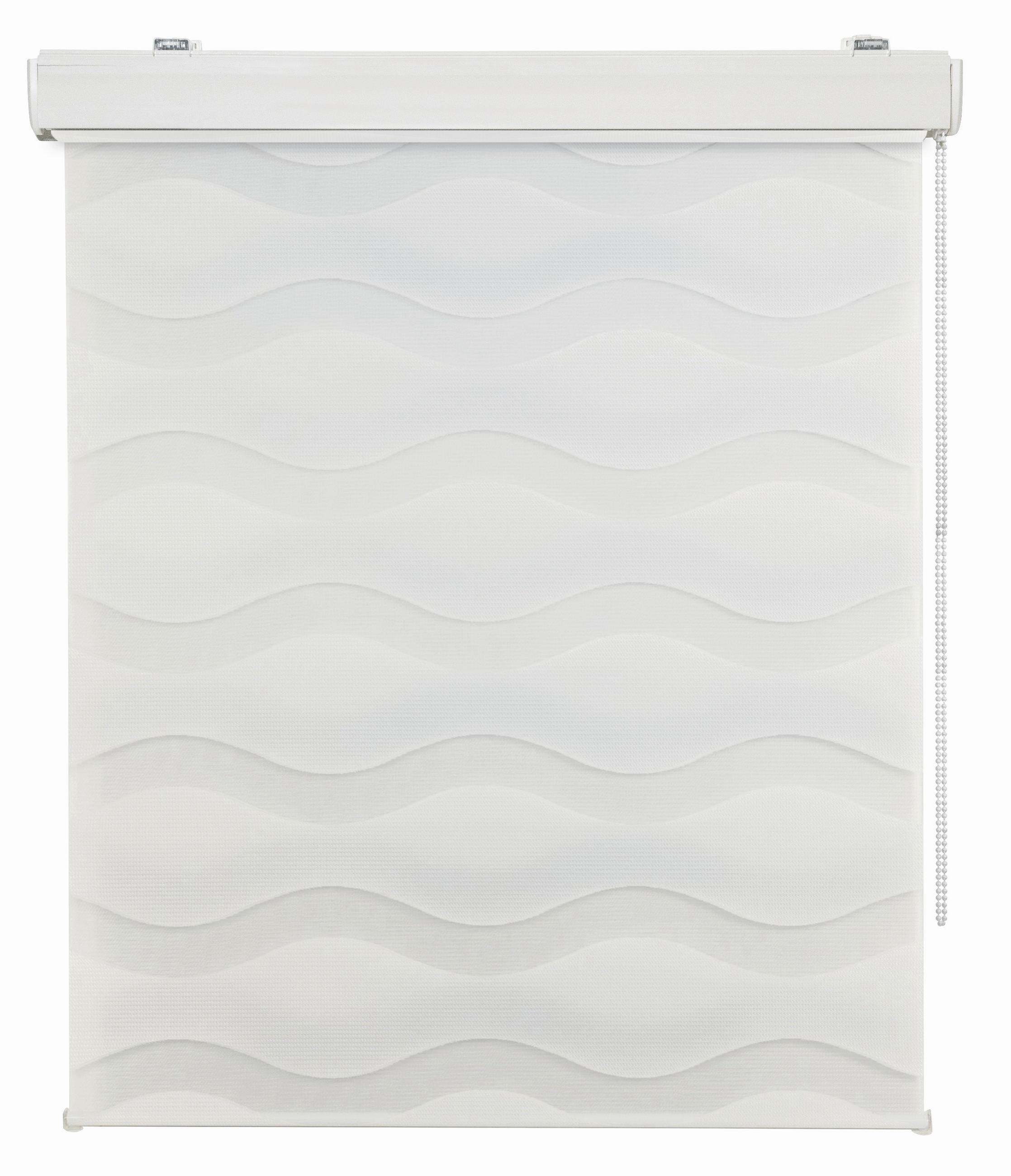 DOPPELROLLO  blickdicht  45/160 cm    - Weiß, Basics, Textil (45/160cm) - Homeware
