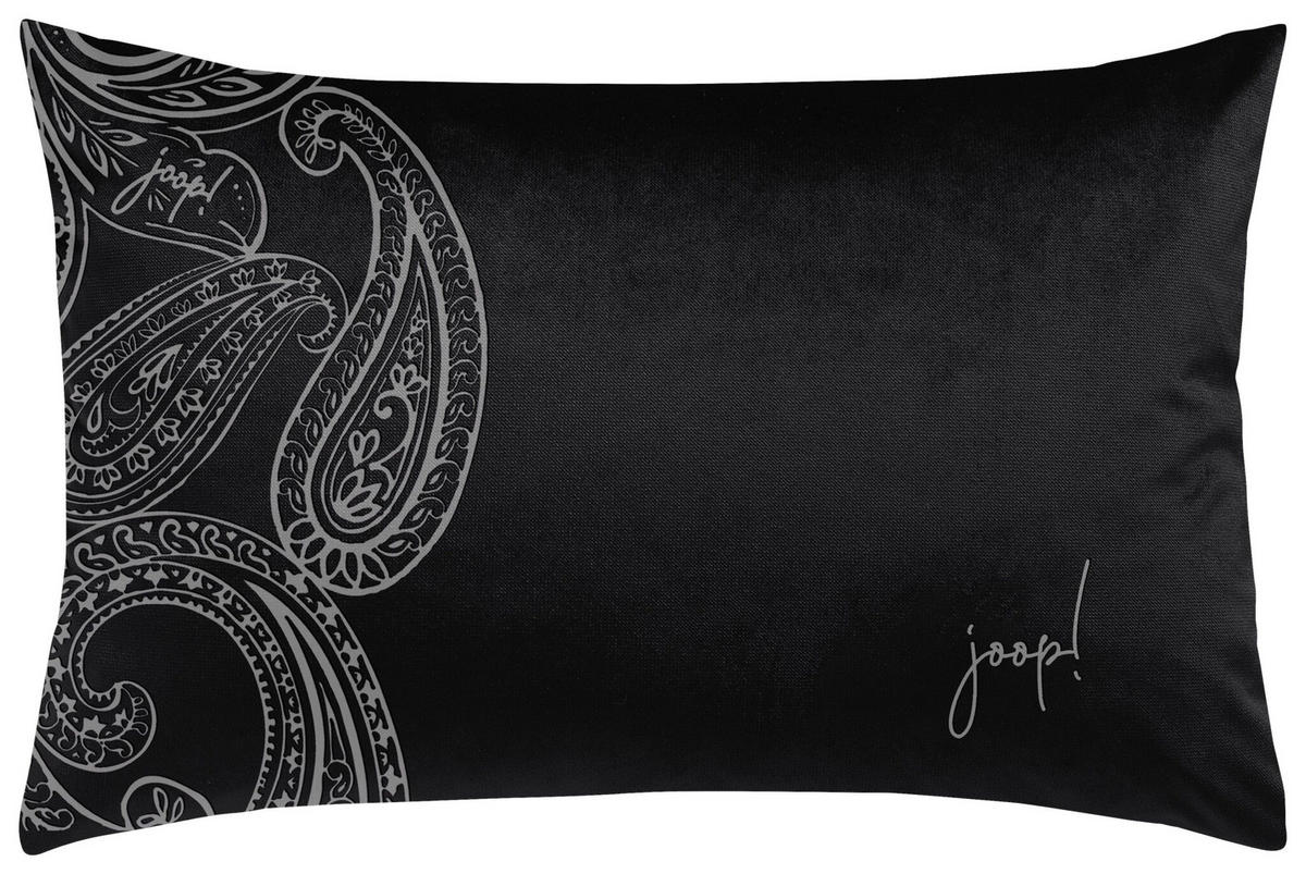 KISSENHÜLLE J! Paisley schwarz 40/60 cm  - Schwarz, Design, Textil (40/60cm) - Joop!