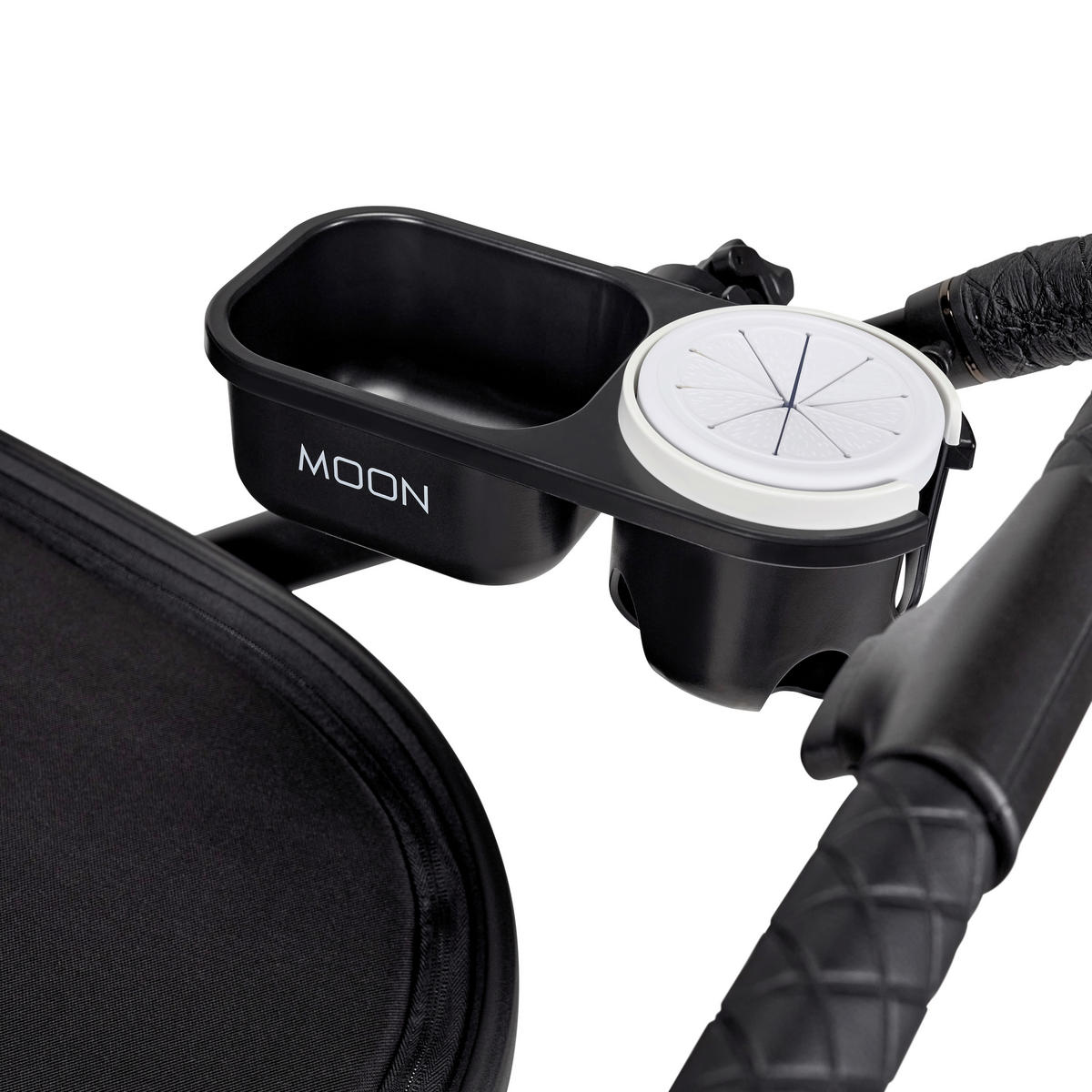 BECHERHALTER - Schwarz, Basics, Kunststoff (14,5/8,7/22,5cm) - Moon