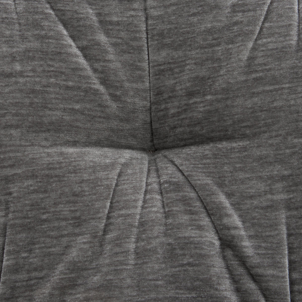 STUHL  in Eisen Samt  - Schwarz/Grau, Trend, Textil/Metall (47/91,5/63cm) - Ambia Home