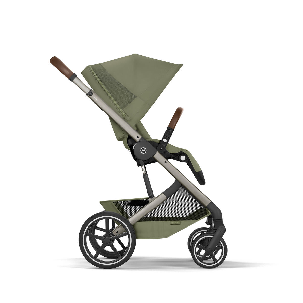 KOMBINIRANA DJEČJA KOLICA  Balios S Lux TPE inkl. Fold-Carrycot  - Khaki/taupe, Basics, tekstil/metal (87/60/108cm) - cybex GOLD