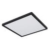 KUPAONSKA LED SVJETILJKA STRO Sapana  - bijela/crna, Basics, plastika (29,4/29,4/2,5cm)