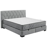 BOXBETT 180/200 cm  in Anthrazit  - Anthrazit/Schwarz, Modern, Holzwerkstoff/Kunststoff (180/200cm) - MID.YOU