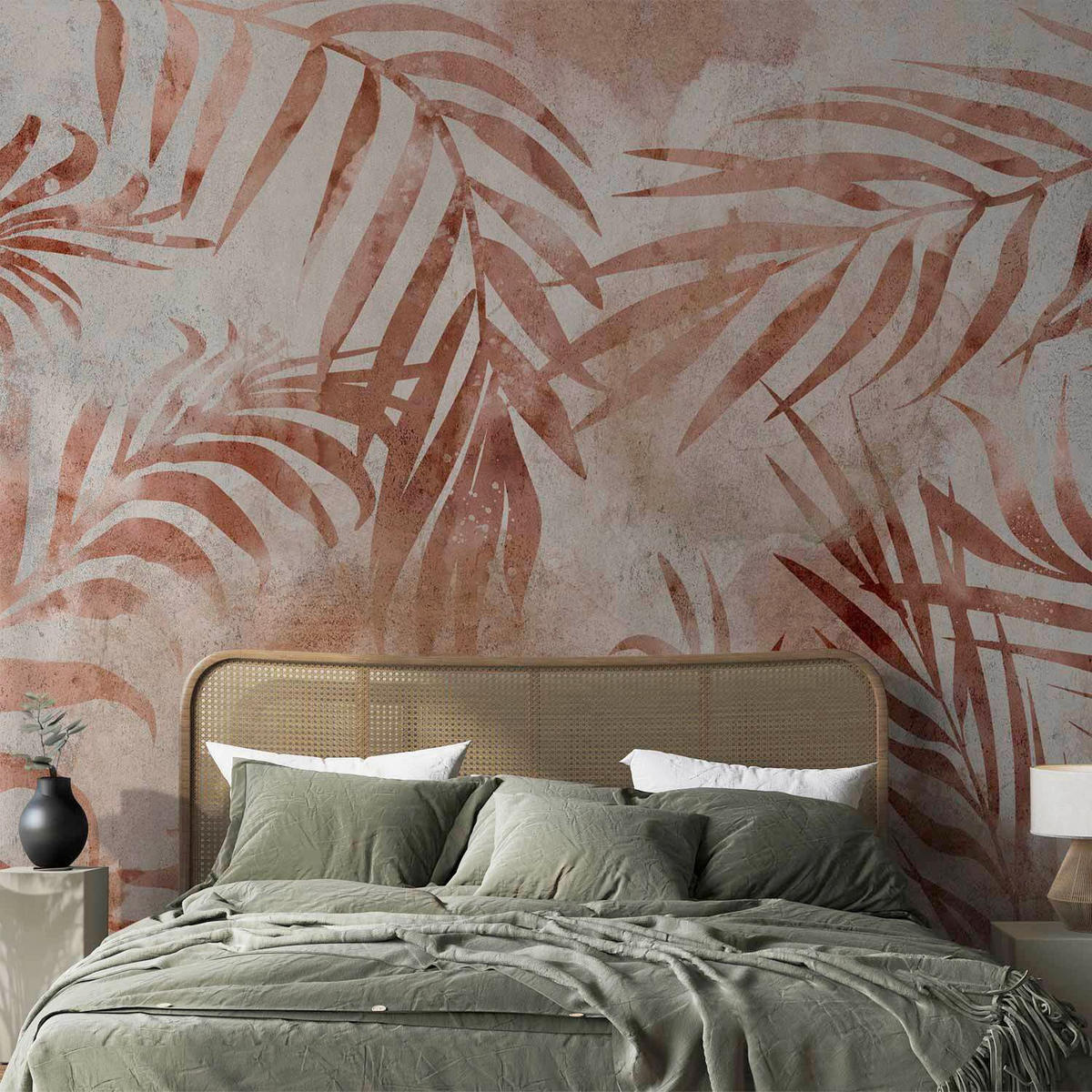 FOTOTAPET 250/175 cm  - pink/grå, Lifestyle, textil (250/175cm) - artgeist