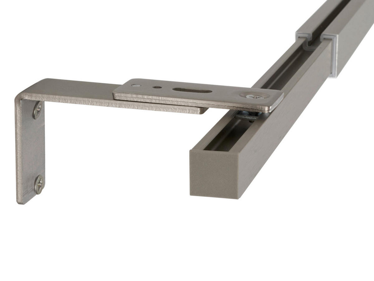 INNENLAUFSTANGENSET   - Grau Hochglanz, Design, Metall (120/11,5/4,7cm)