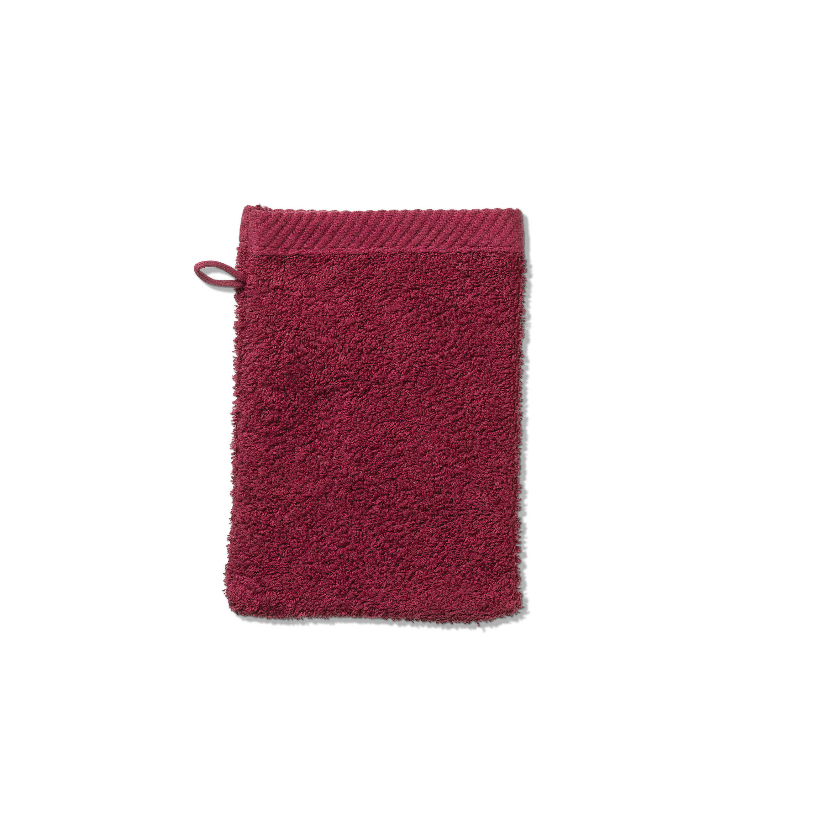 WASCHLAPPEN Rot  - Rot, Basics, Textil (15/21cm) - Kela