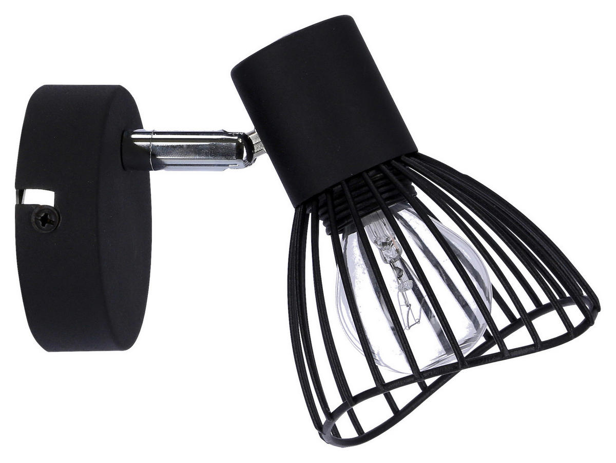 WANDSTRAHLER 8/12/12 cm   - Schwarz, Basics, Metall (8/12/12cm)