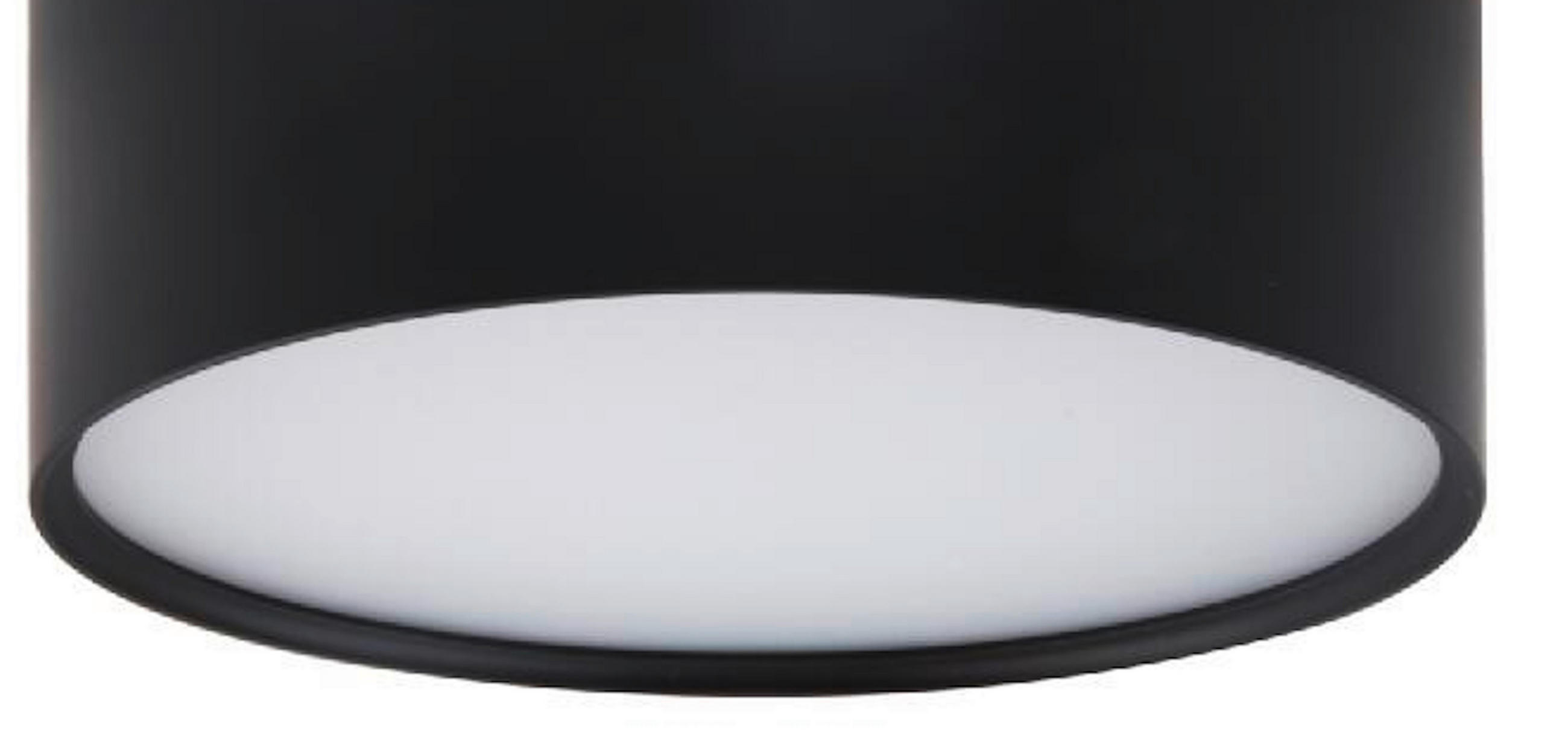 LED-DECKENLEUCHTE Kendal   - Schwarz, Basics, Metall (5.7/9/9cm)