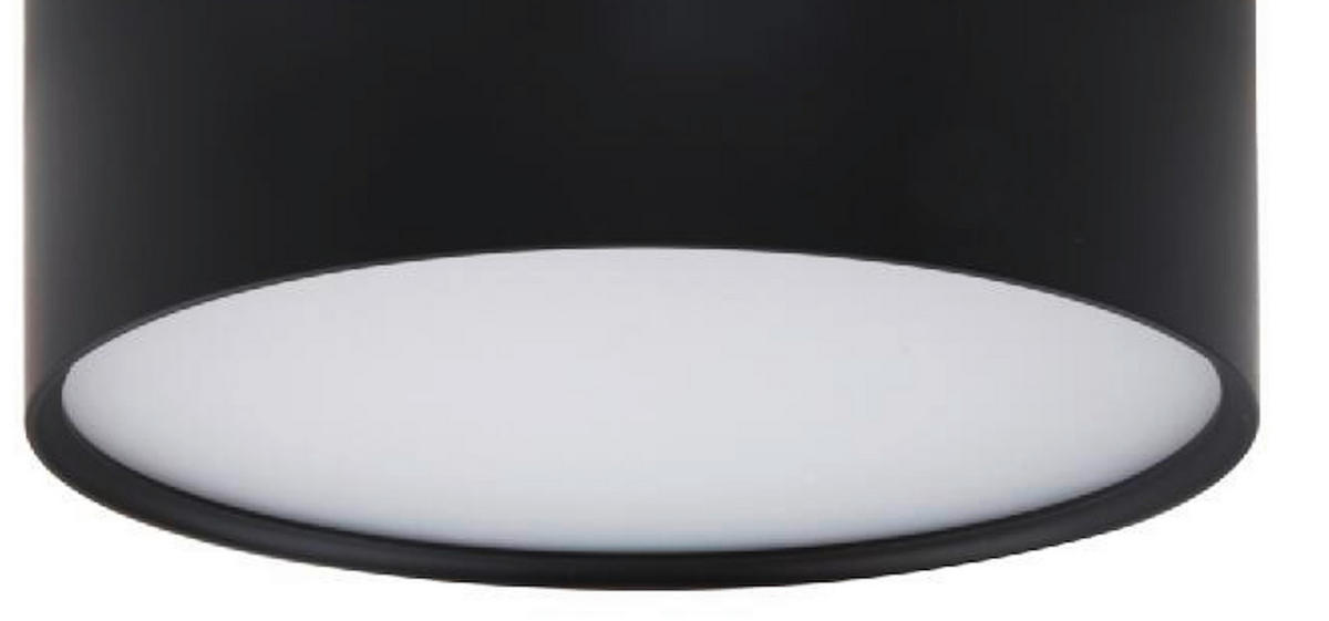 LED-DECKENLEUCHTE     - Schwarz, Basics, Metall (5.7/9/9cm)