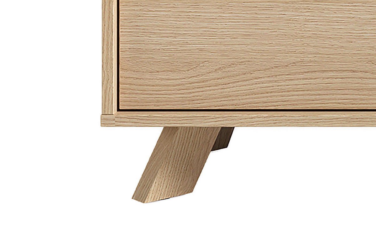 SIDEBOARD 180/72,5/36,5 cm  - Eiche Bianco/Eichefarben, Design, Holz/Holzwerkstoff (180/72,5/36,5cm) - MID.YOU