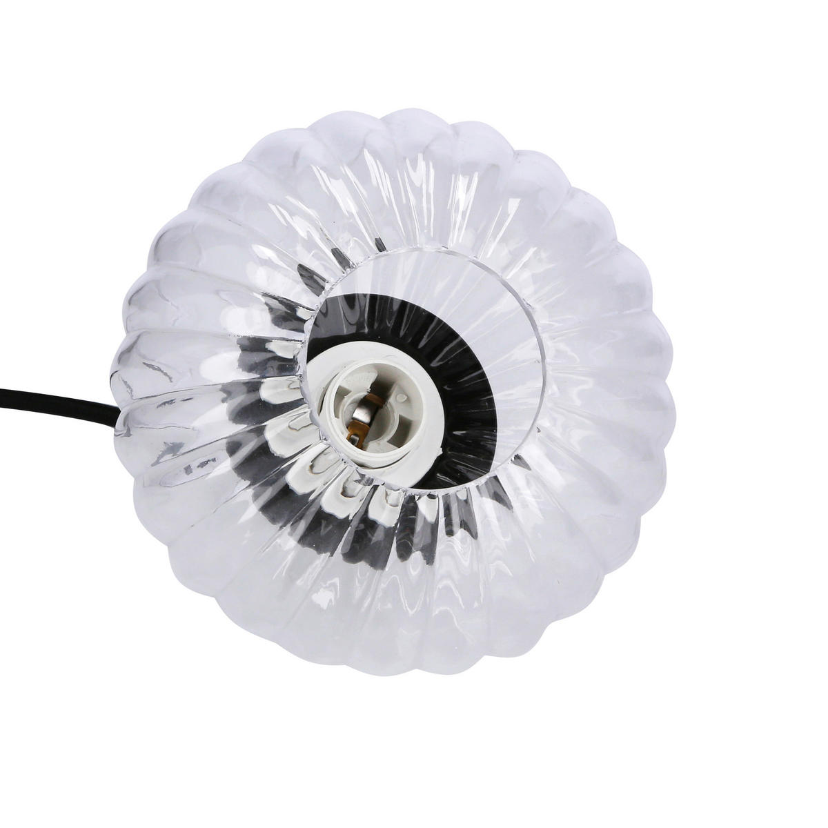 PENDELLAMPA Exeter 14.5/14.5/90 cm  - svart, Klassisk, metall/glas (14.5/14.5/90cm)