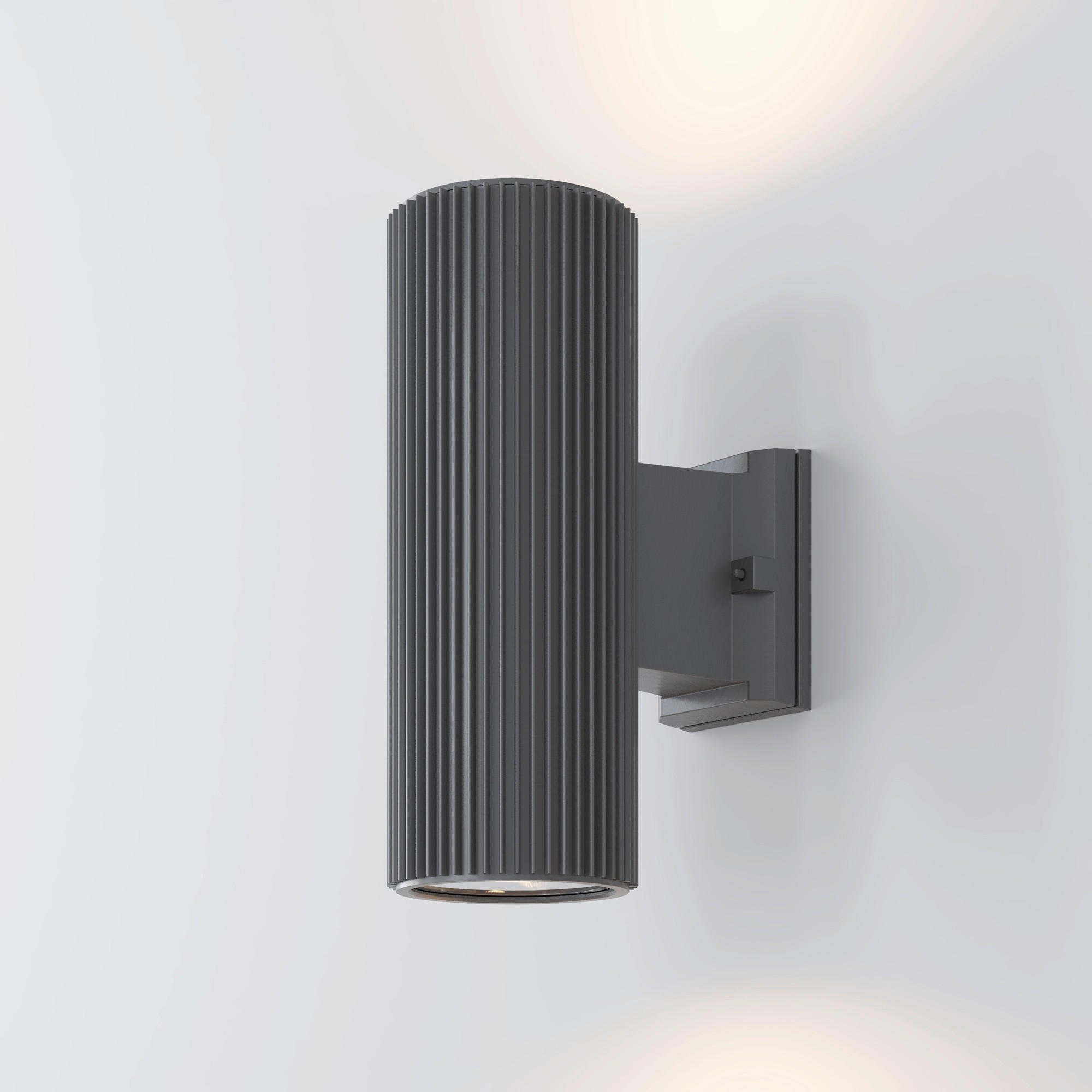 VÄGGLAMPA FÖR UTOMHUS - grå, Trend, metall (26/9,5/16cm) - Tarkett