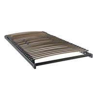 LATTENROST 120/200 cm  - Anthrazit, Basics, Holz (120/200cm) - Novel